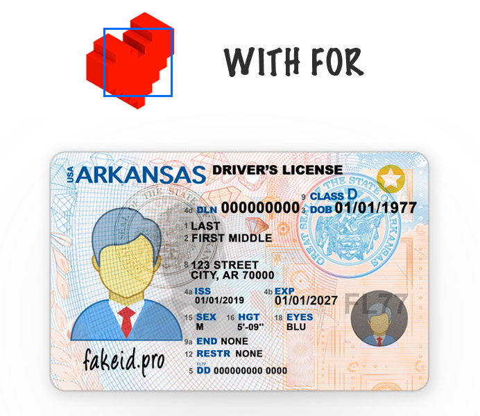 ID Arkansas Psd Template