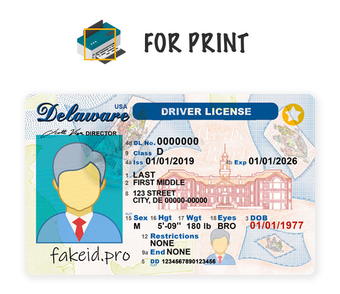 ID Delaware Psd Template