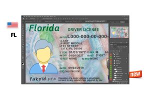 New PSD Template Driver License Florida