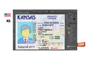 Download Template Driver License Kansas Psd