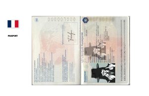 France passport Psd