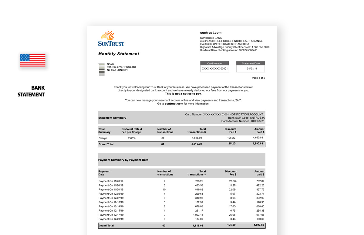 State suntrust usa pdf