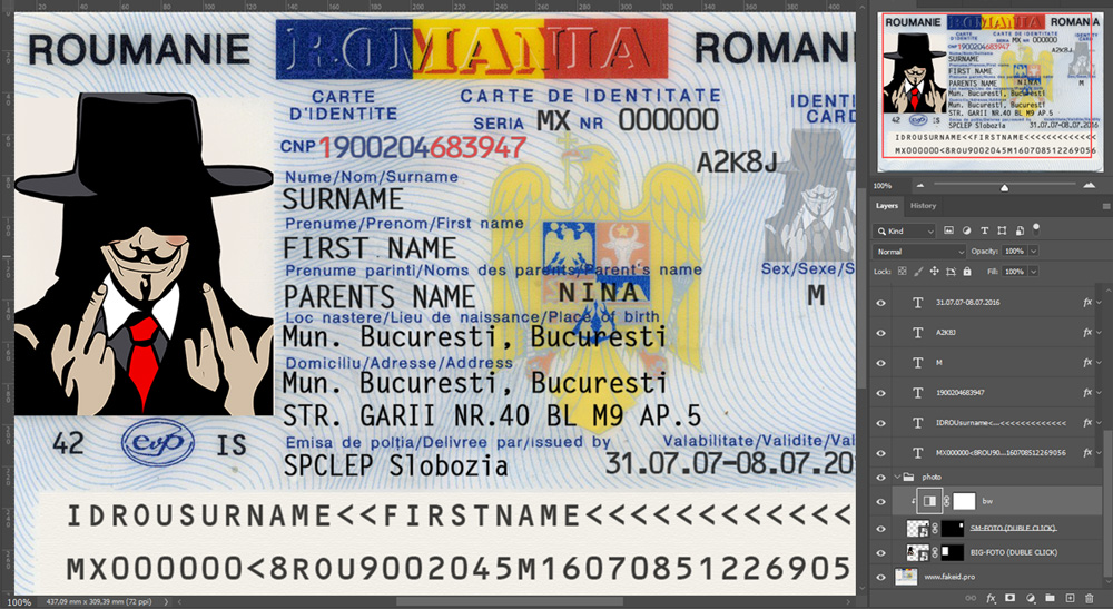 Psd romania id