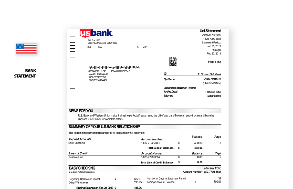 Usbank state psd download